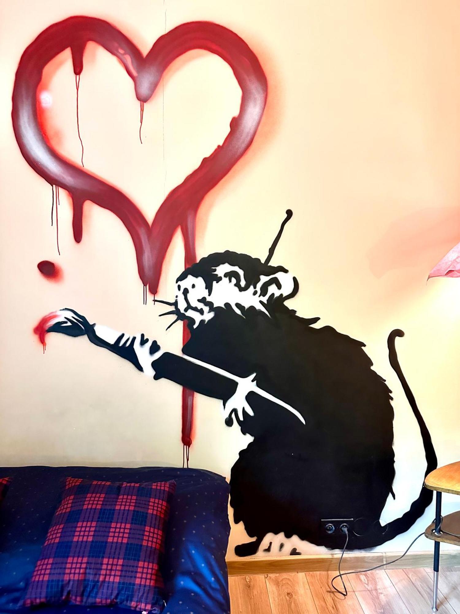 "Banksy" Art Lejlighed Warszawa Eksteriør billede