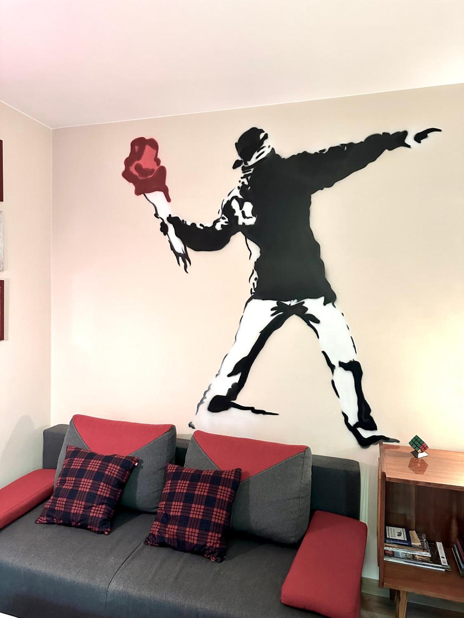 "Banksy" Art Lejlighed Warszawa Eksteriør billede