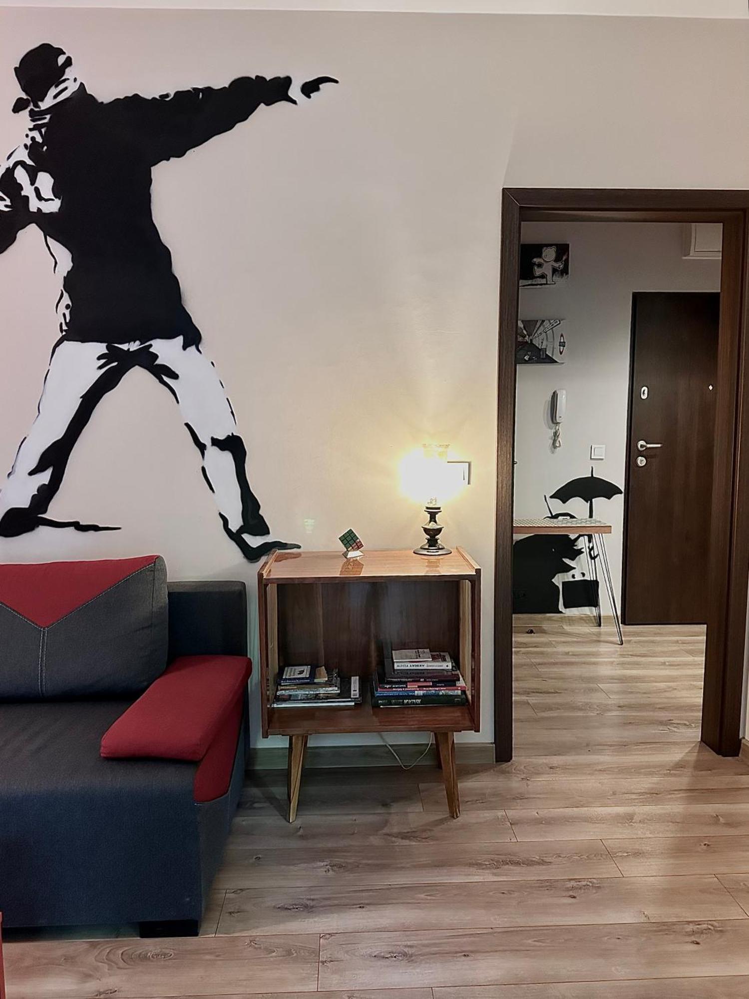 "Banksy" Art Lejlighed Warszawa Eksteriør billede