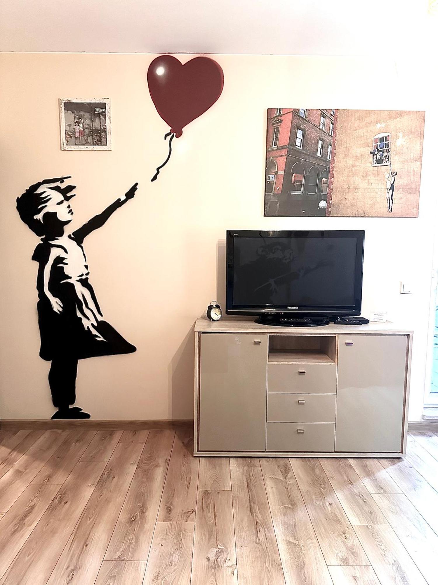 "Banksy" Art Lejlighed Warszawa Eksteriør billede