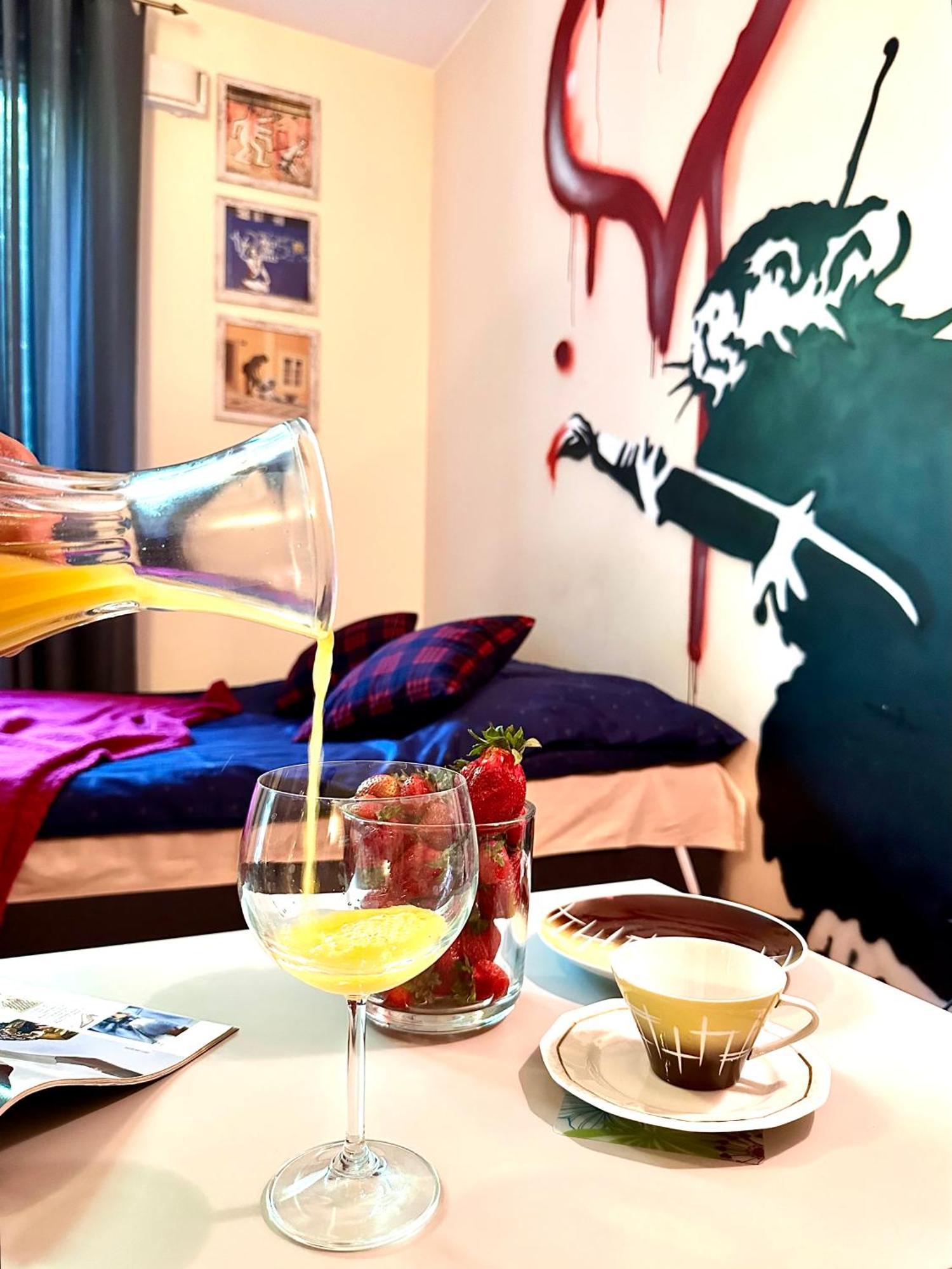 "Banksy" Art Lejlighed Warszawa Eksteriør billede